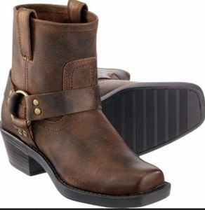 Cabela's brown leather ladies harness boots